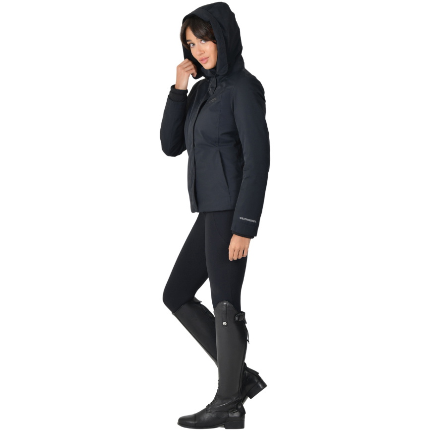 2025 Weatherbeeta Womens Protect Jacket With High Neck 1028838 - Black